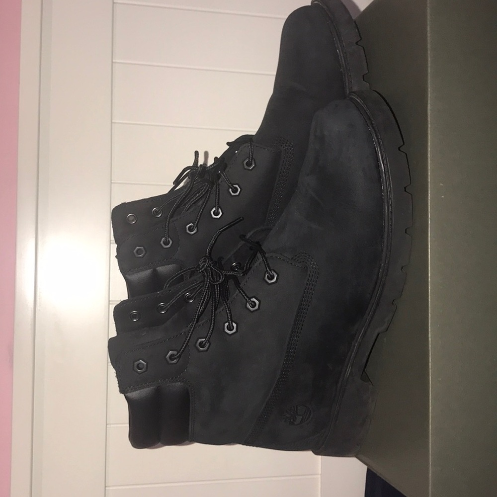 Timberlands, only worn once!